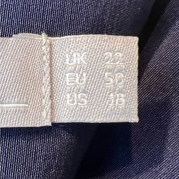 ASOS Stretchy pencil skirt 🖤 navy blue 🖤 size 18 - Picture 7 of 7